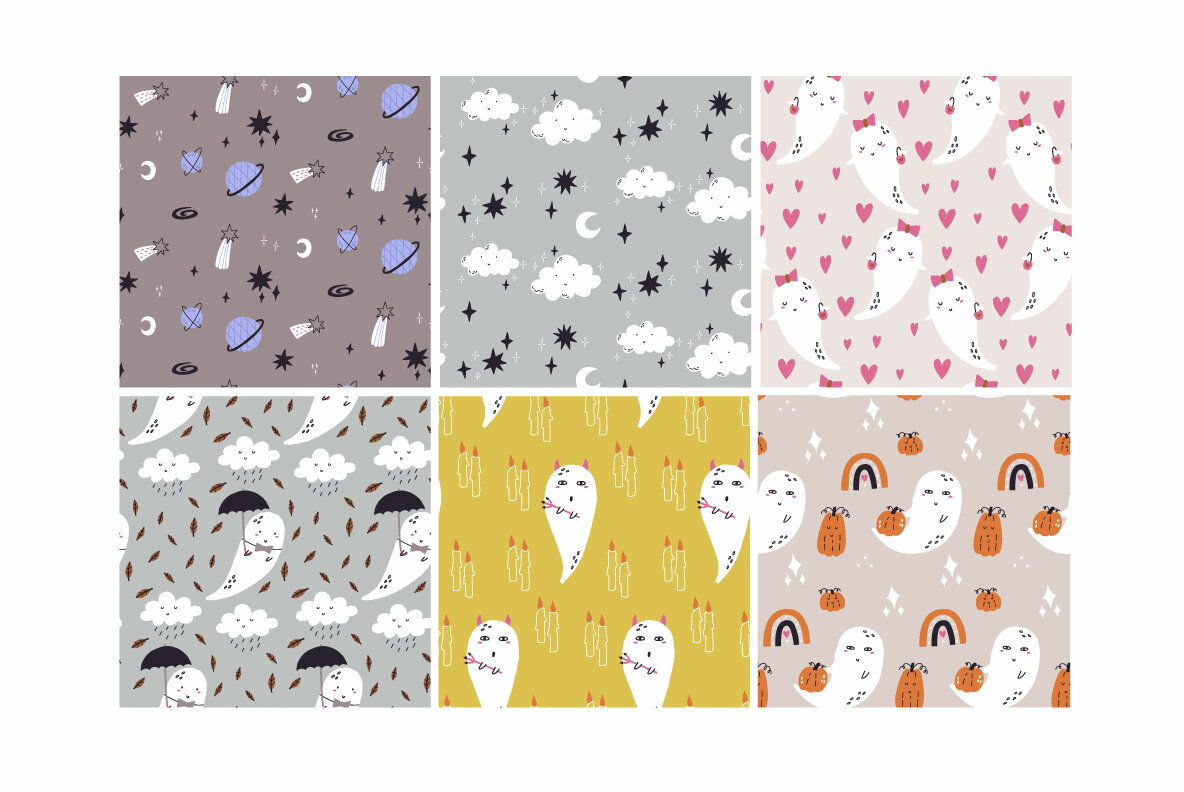 Halloween Ghost Collection 11