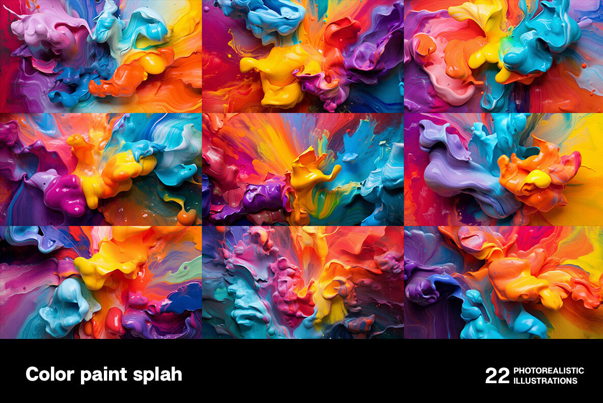Color paint splash 2