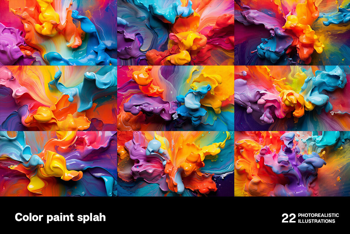 Color paint splash 3