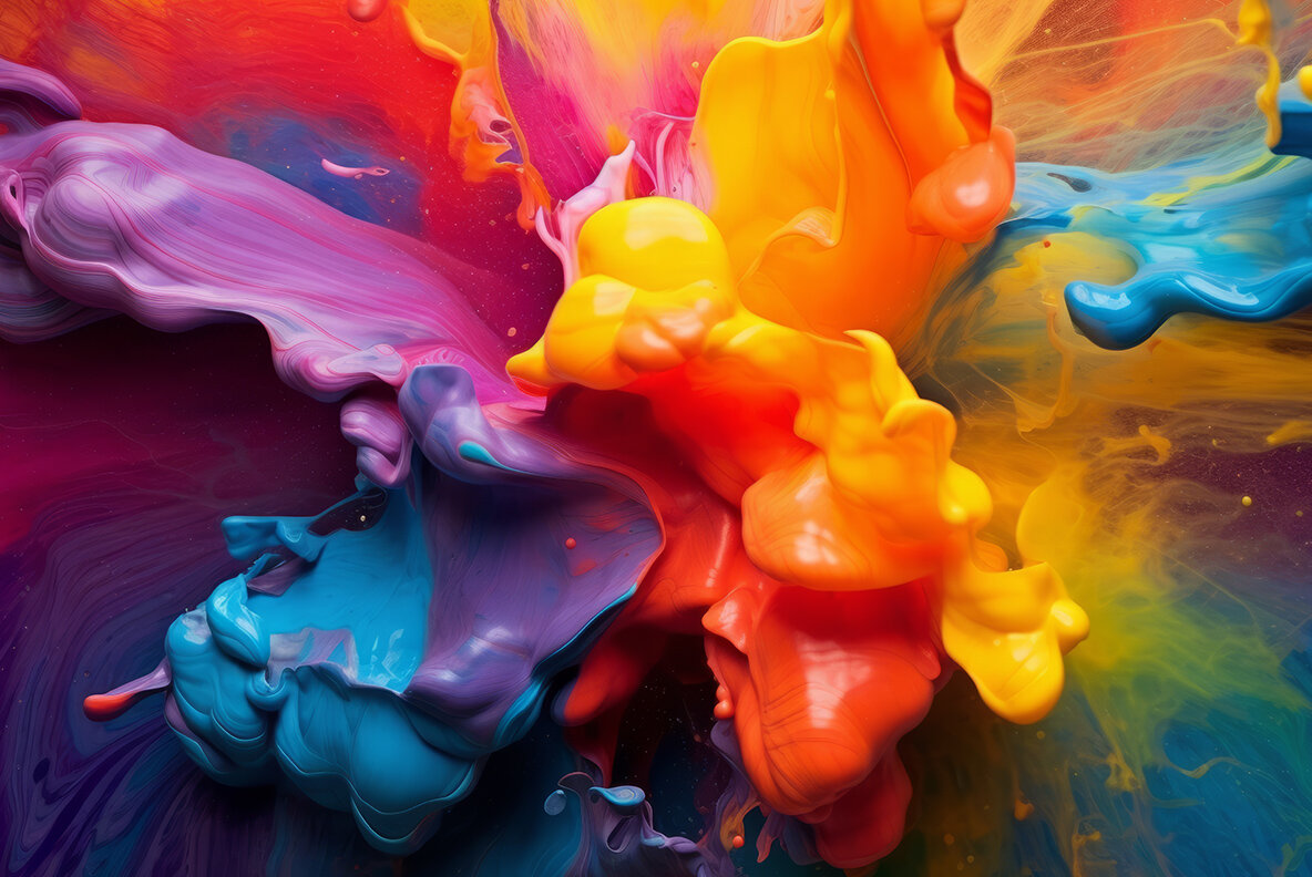 Color paint splash 6