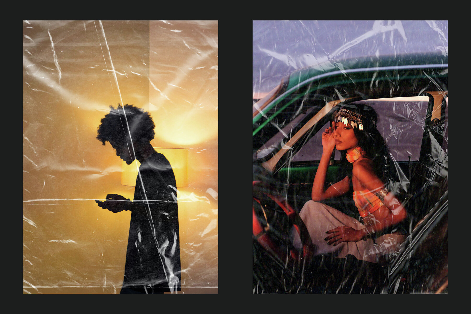 Plastic Wrap Textures 5