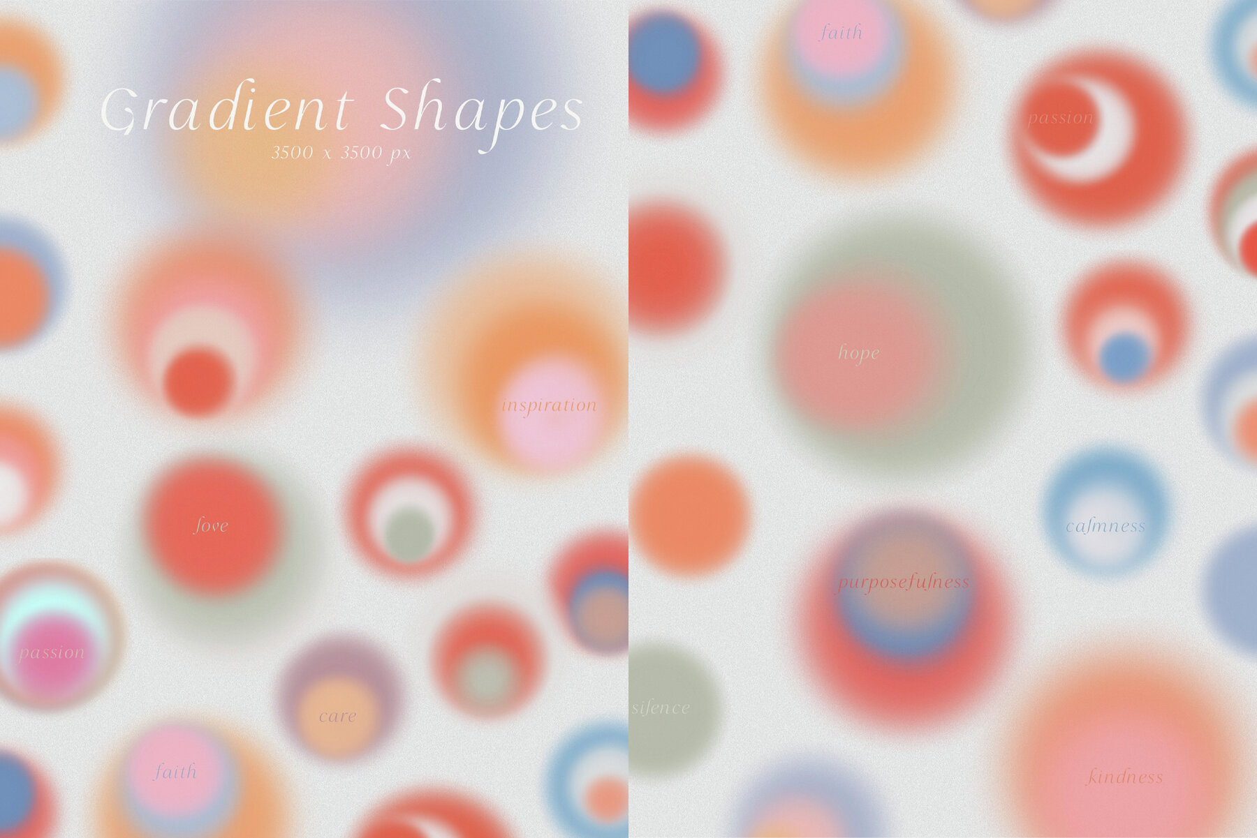 Grainy Gradients  Shapes   More 13