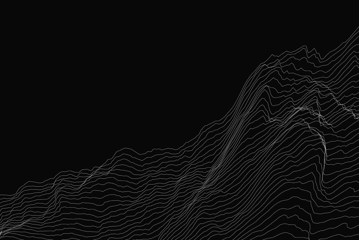 GEO LINES Abstract Vector Bundle 2