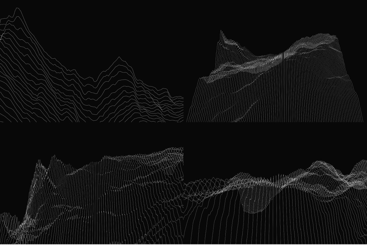 GEO LINES Abstract Vector Bundle 5