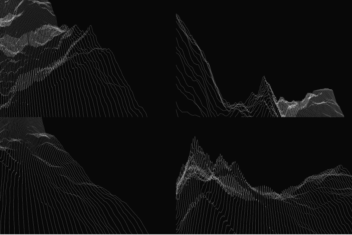 GEO LINES Abstract Vector Bundle 9