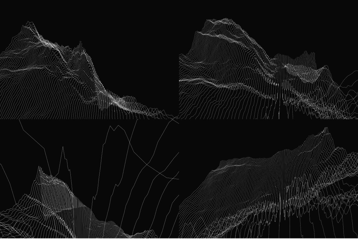 GEO LINES Abstract Vector Bundle 11