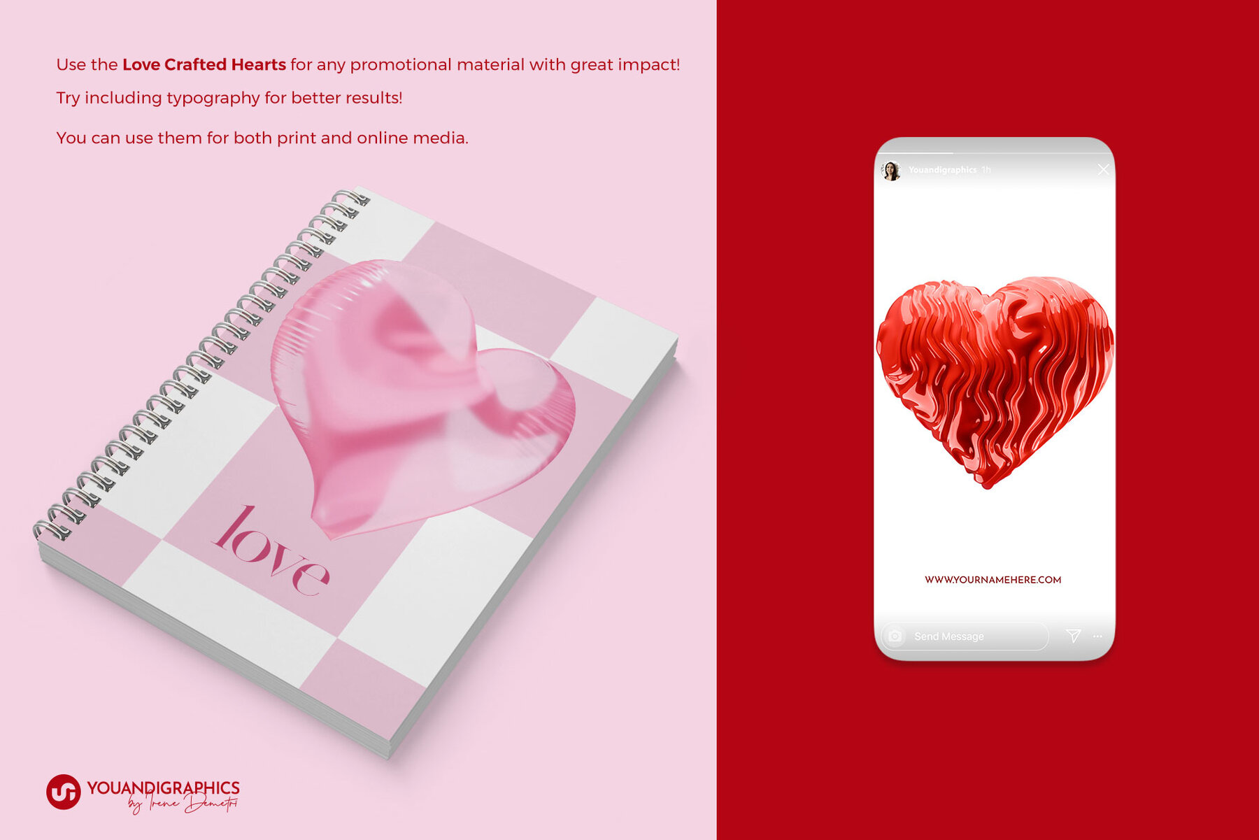 Love Crafted Hearts Graphics 5