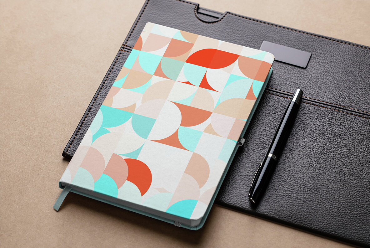 50 Quarters Geometric Backgrounds 7