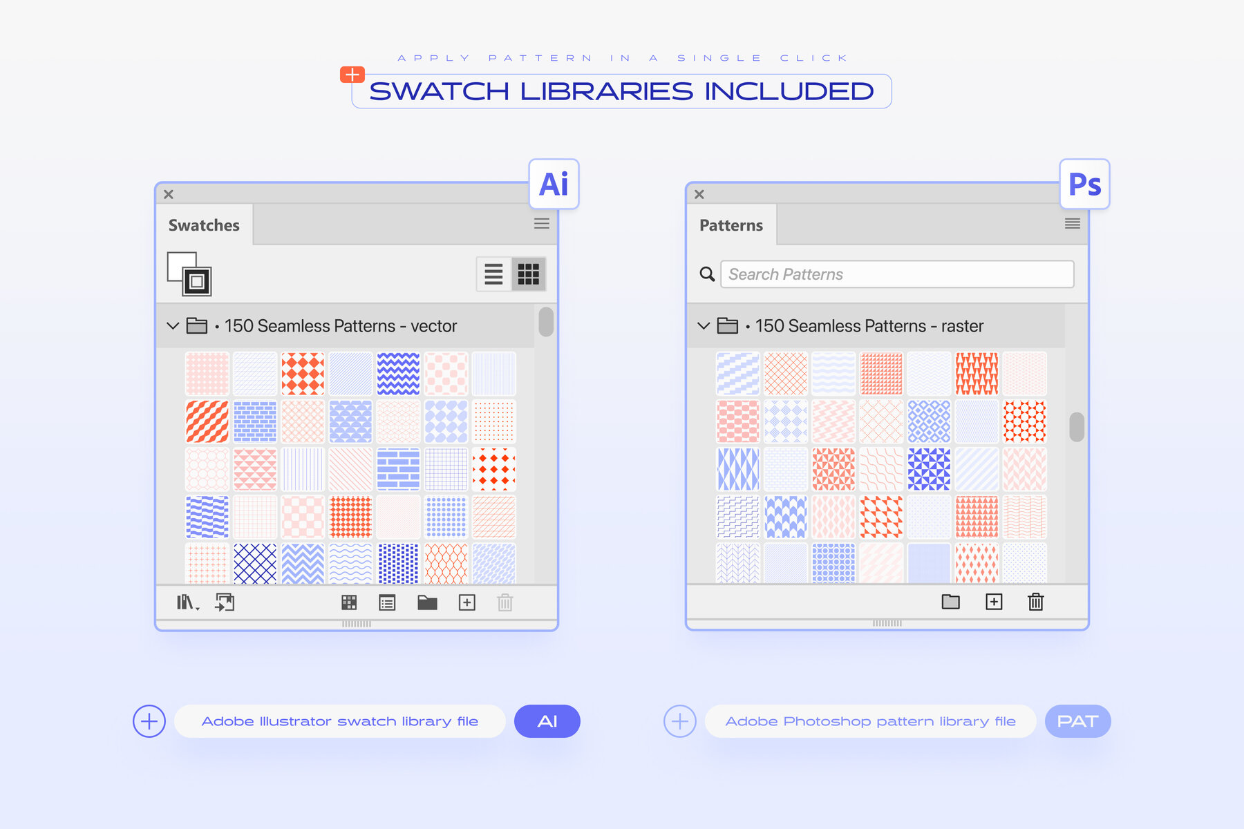 150 Geometric Seamless Patterns Collection 16