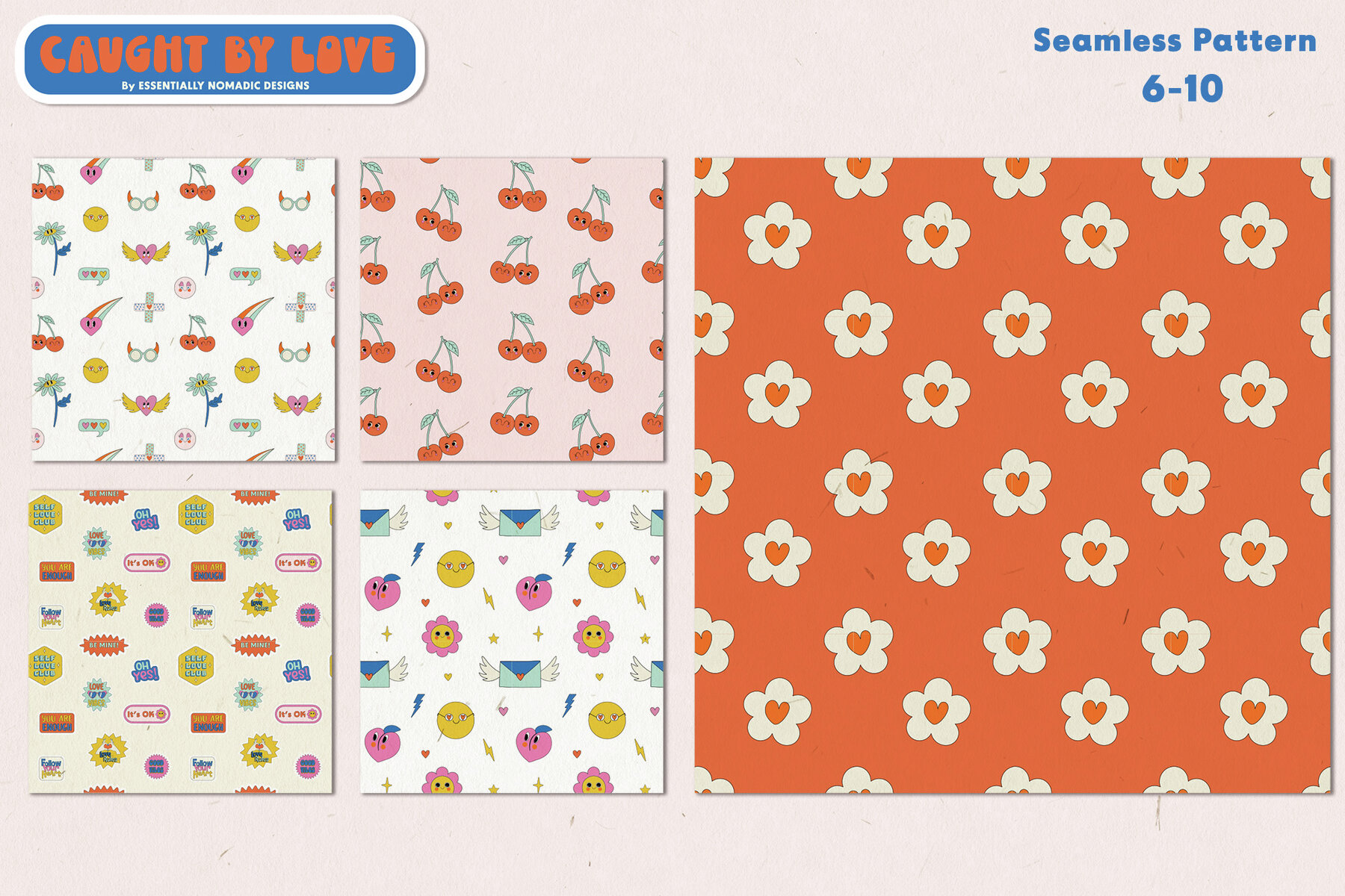 Retro Valentines Day Graphic Collection 6