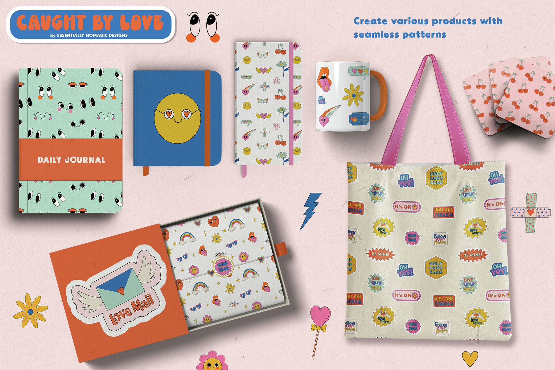 Retro Valentines Day Graphic Collection 8