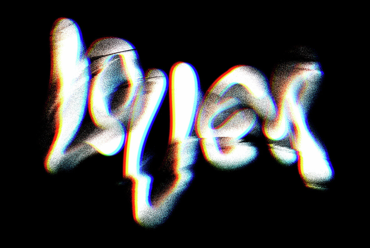 Distortion Mash Text Effect 6