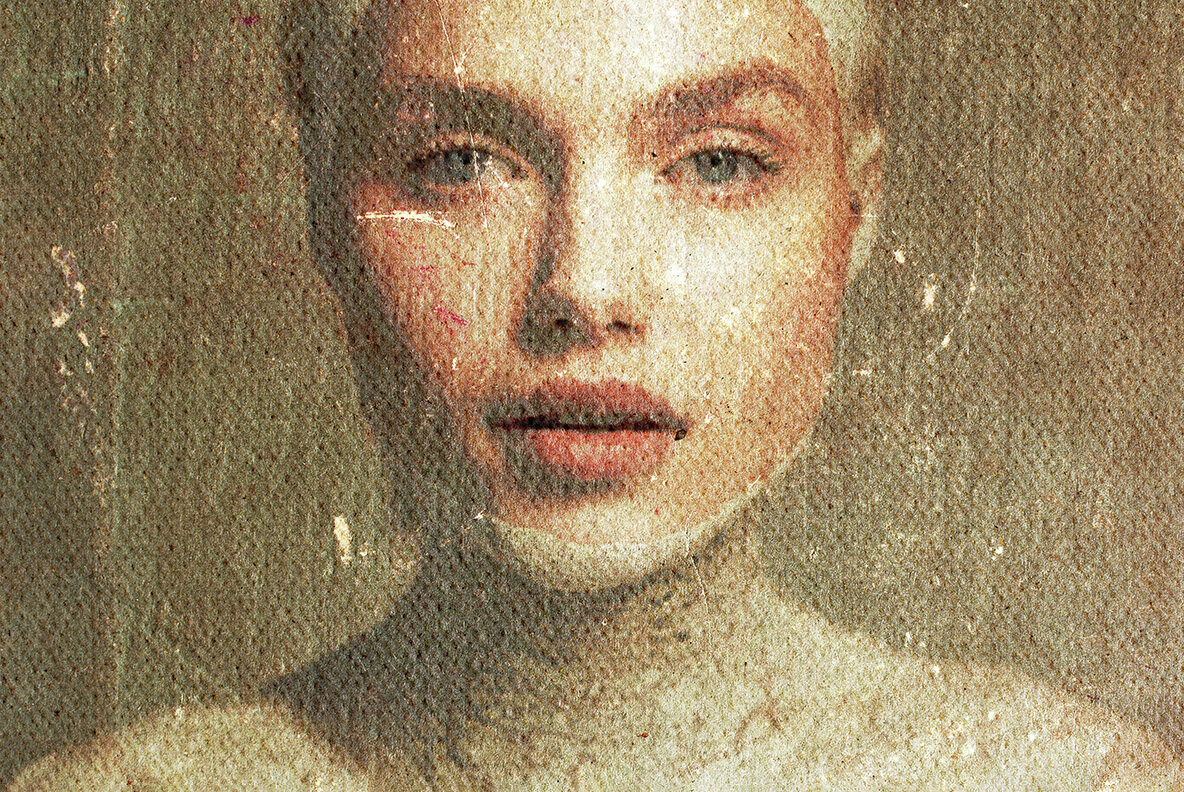 Vintage Book Photo Effect 7