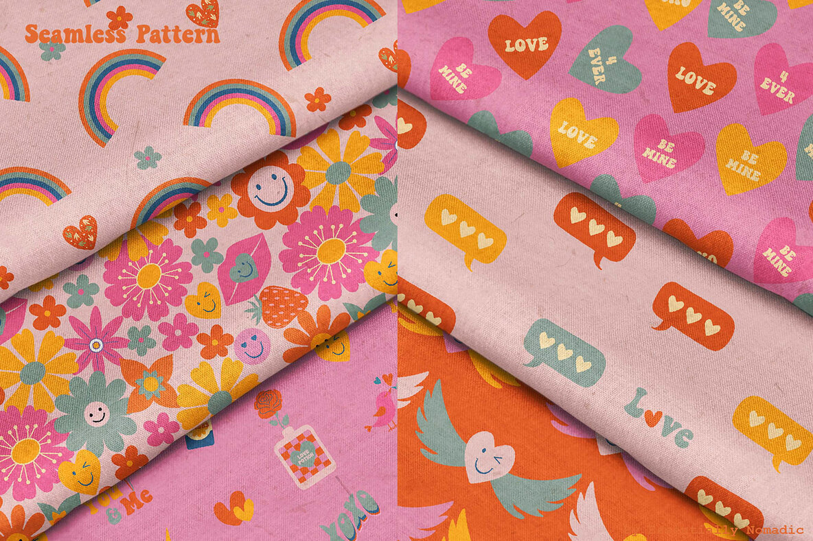 More than Love   Retro Valentine Graphic Collection 3