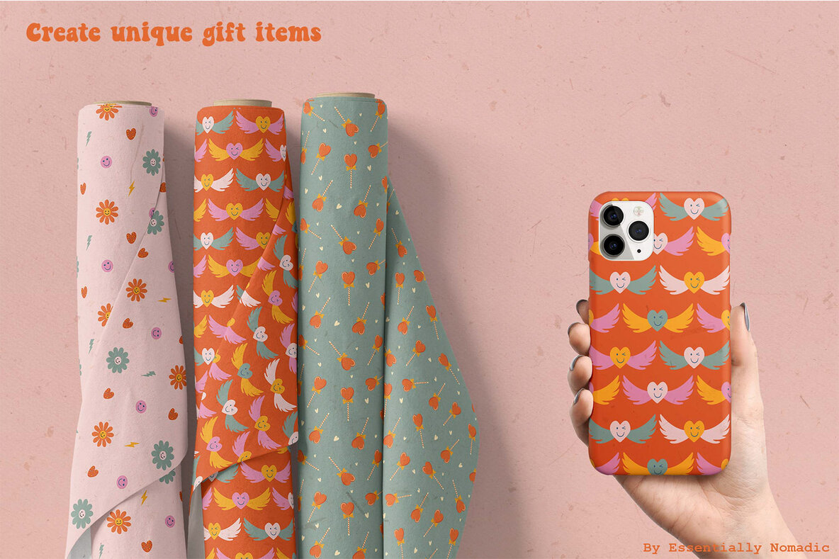 More than Love   Retro Valentine Graphic Collection 4