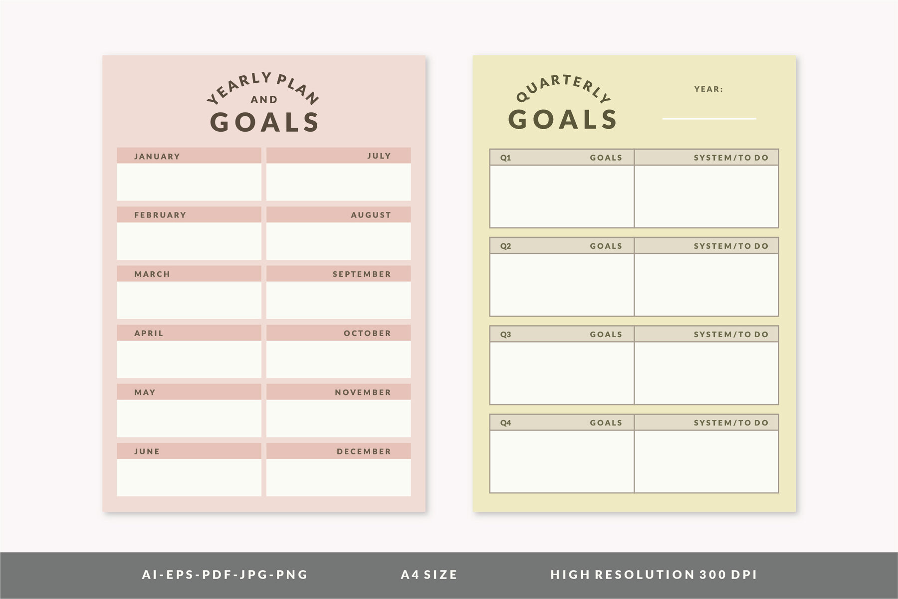 Colorful Planner Templates 3