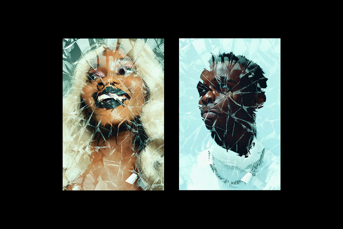 Cracked Glass Photo Effect 7