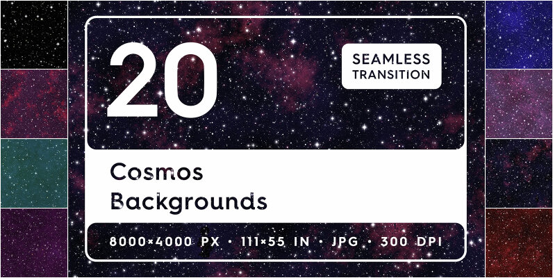 20 Cosmos Backgrounds