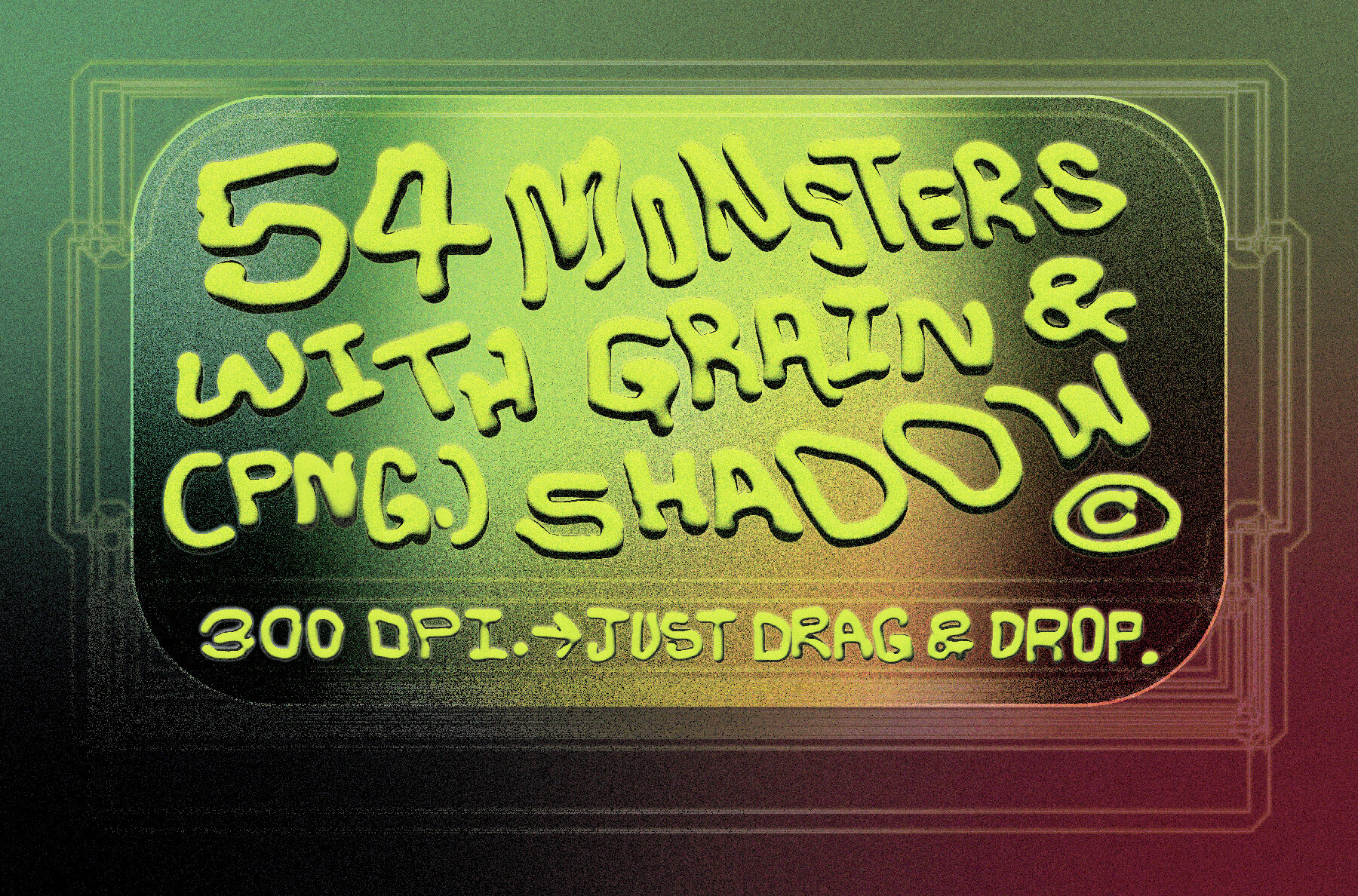 Monster 3D Characters 7