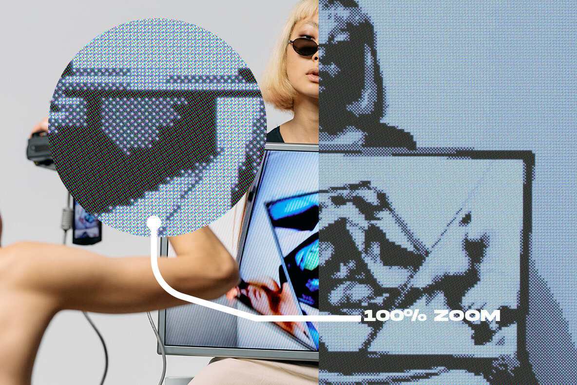 CRT Lab   Photoshop PSD Effect 3