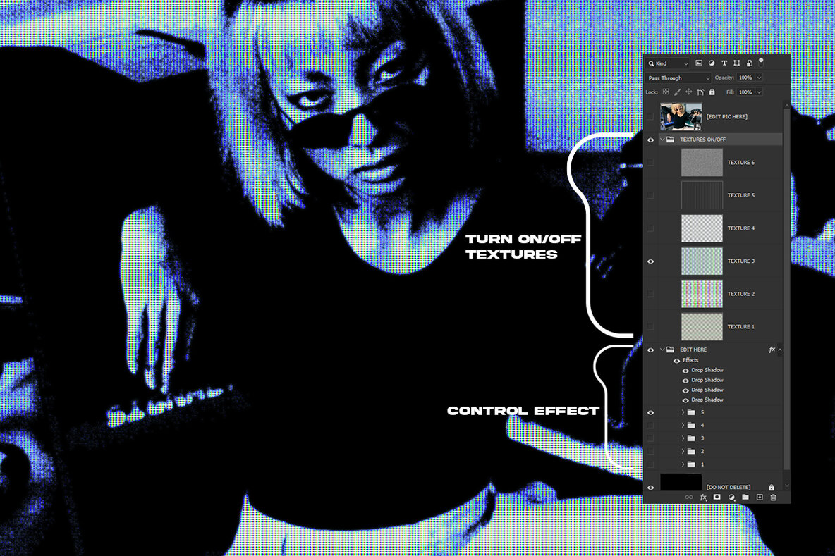 CRT Lab   Photoshop PSD Effect 6