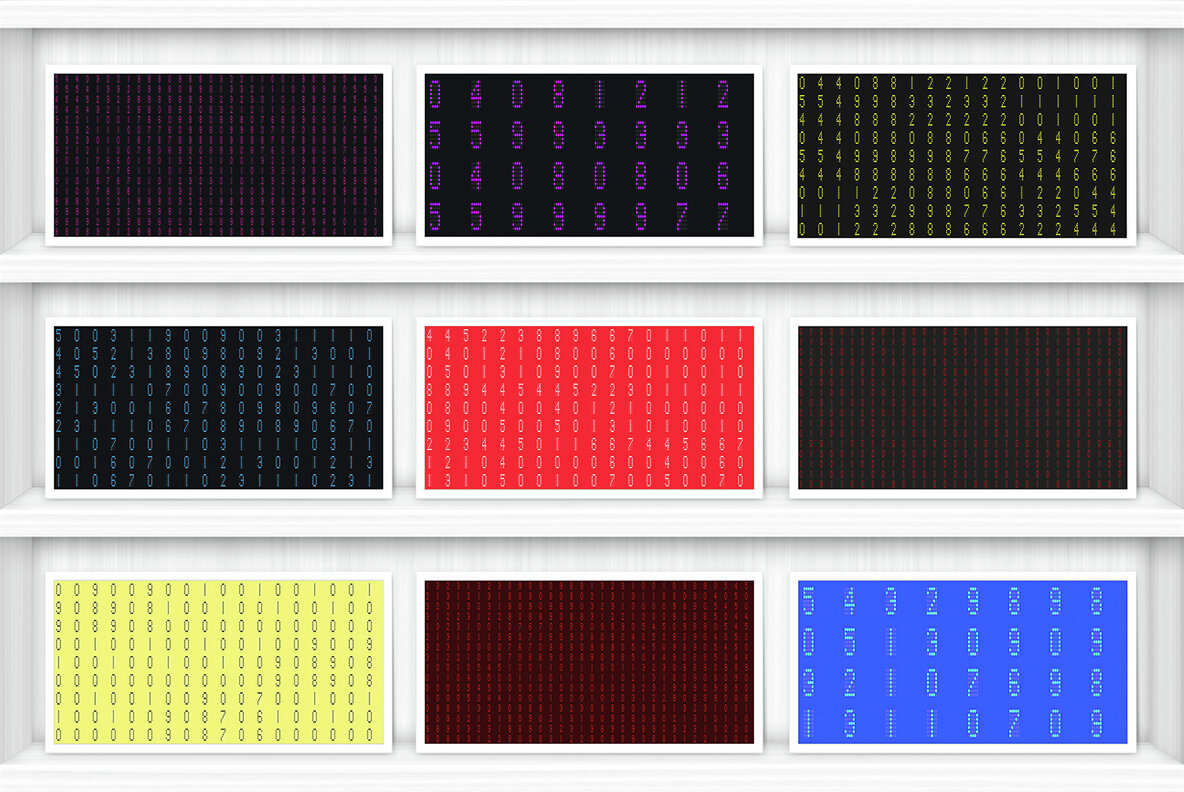 40 Scoreboard Numbers Backgrounds 8