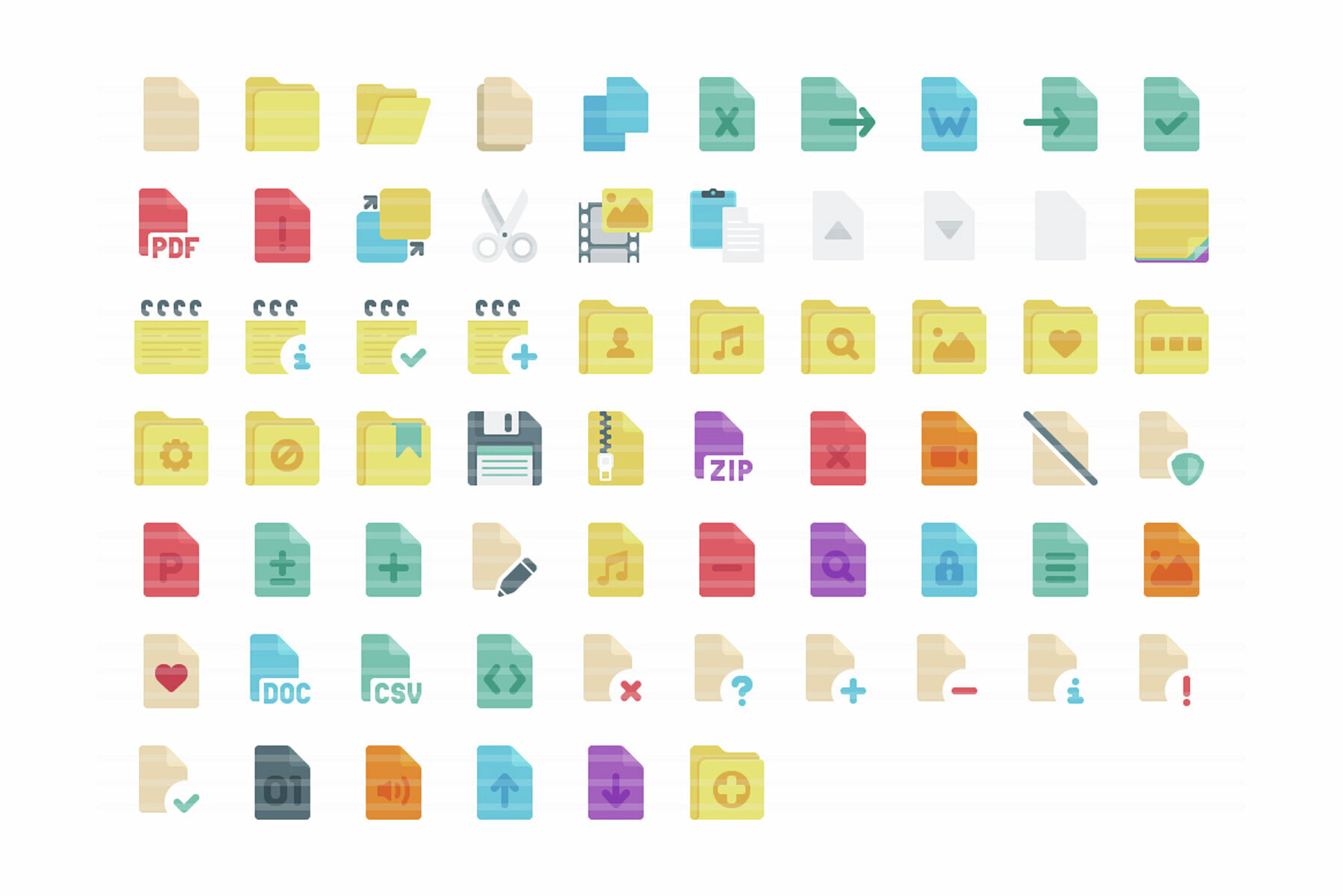 Perfico Files   Folders icon set 3