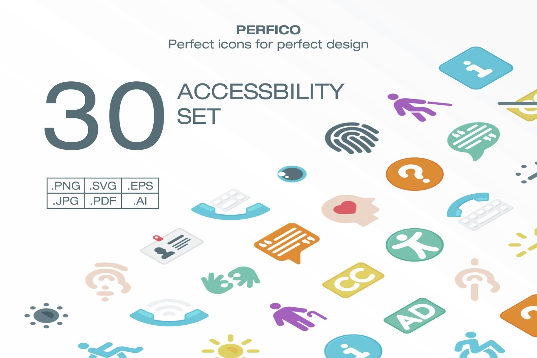 Perfico Accessbility icon set 1