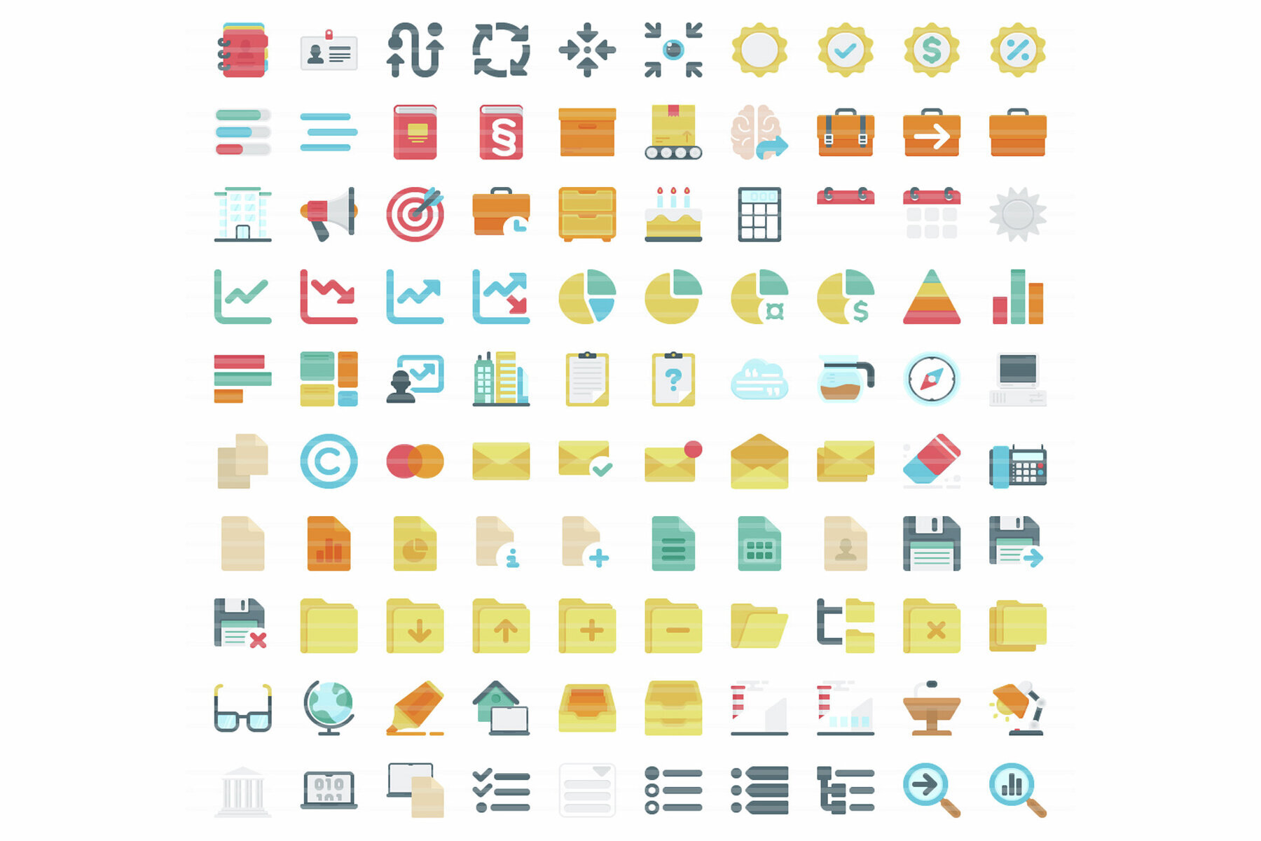 Perfico Business icon set 3