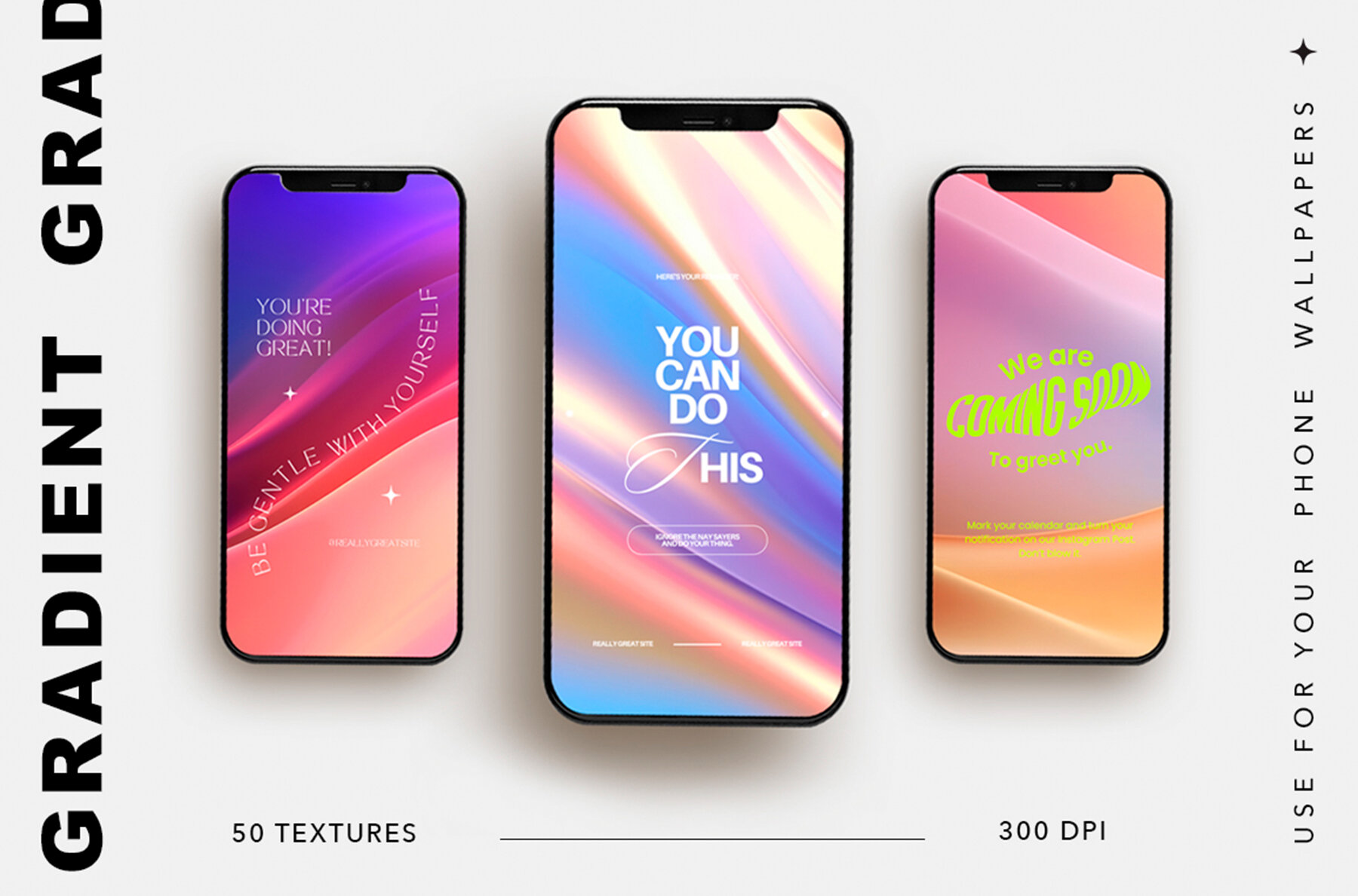 50 Iridescent Wavy Gradient Textures 6