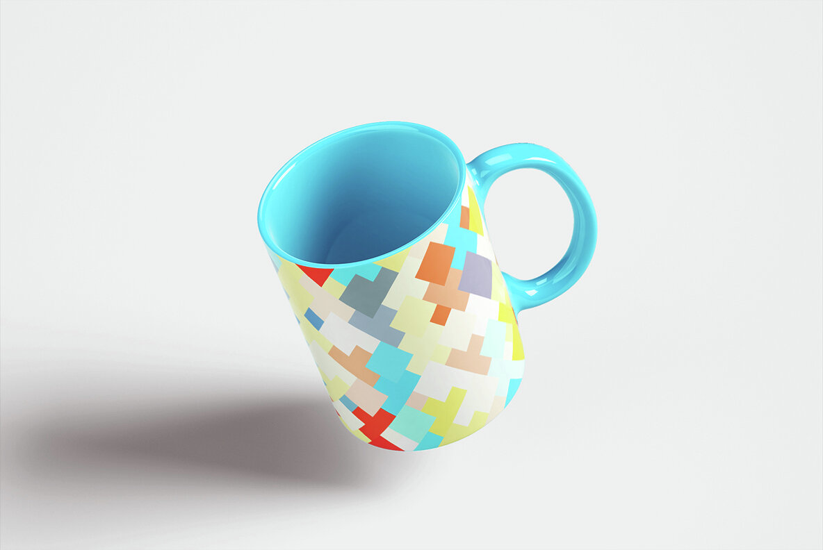 30 Colorful Squares Geometric Backgrounds 5