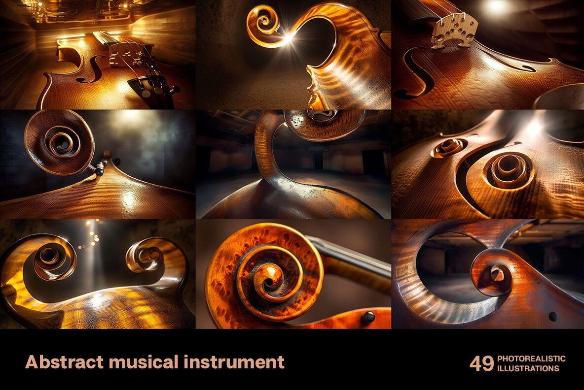 Abstract musical instruments 5
