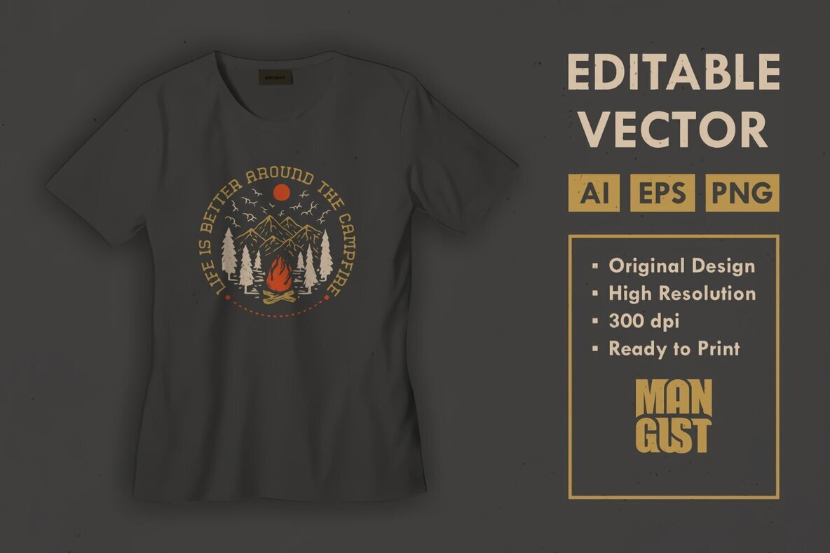 Life is Better Around The Campfire 3