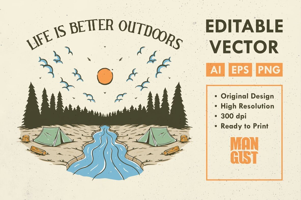Life is Better Outdoors 1