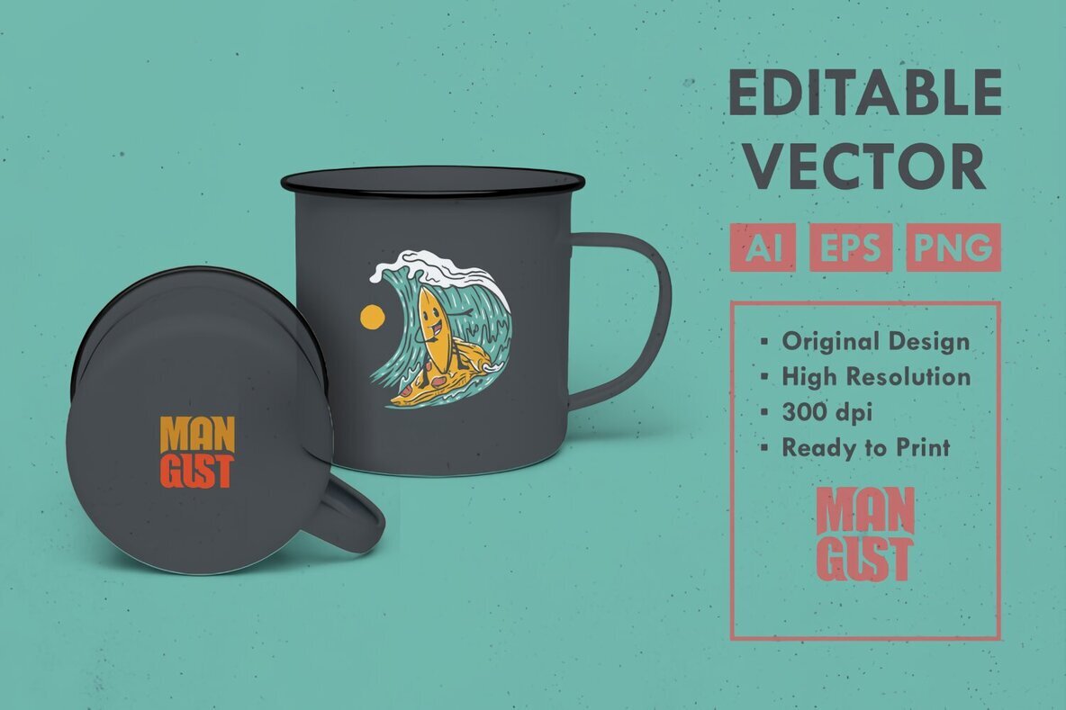 Pizza Surfing Board 2