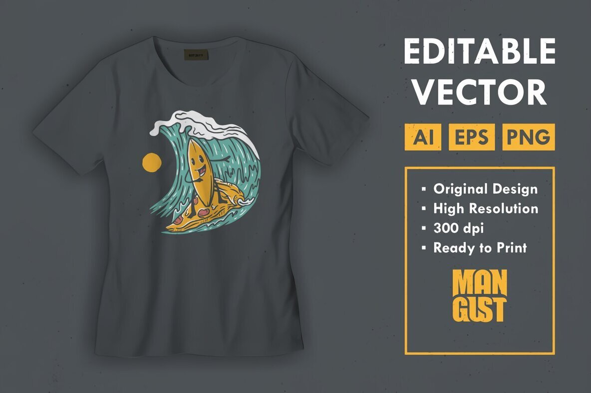 Pizza Surfing Board 3