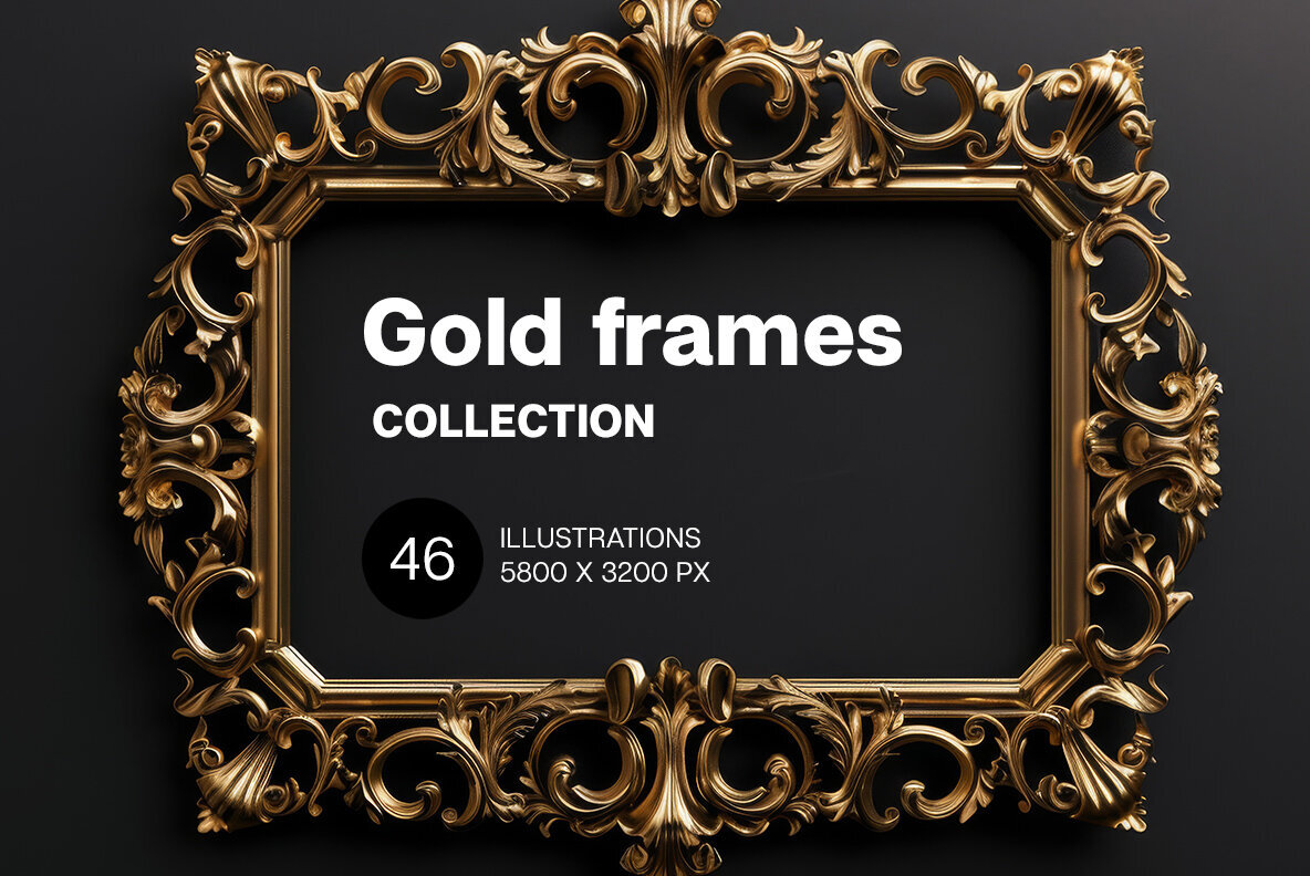 Gold frames 1