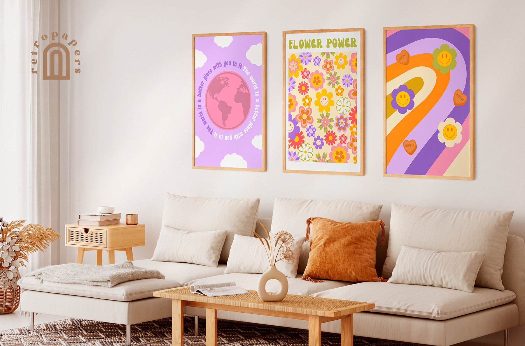 Retro Vibes Art 70s 90s 5