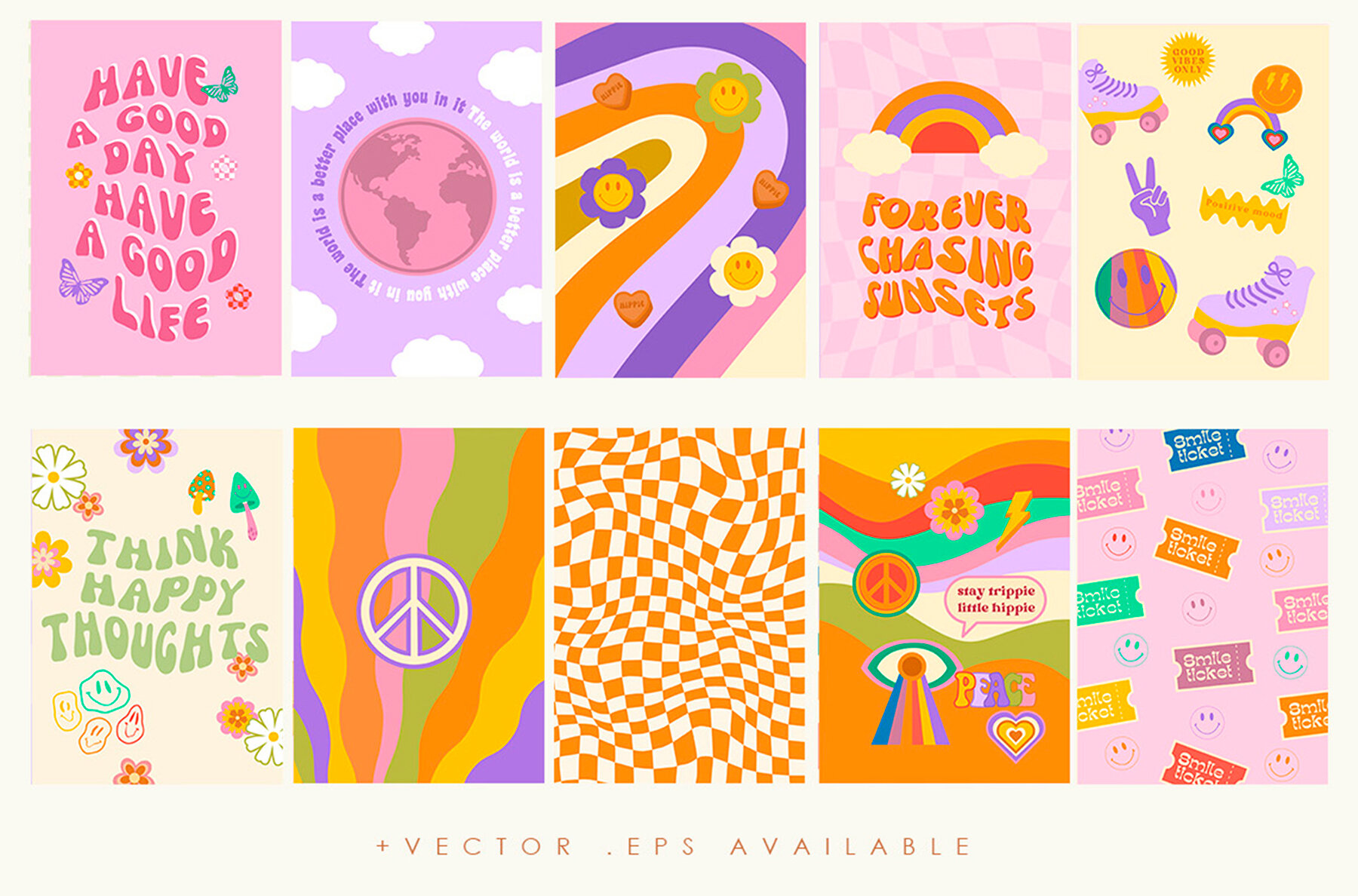 Retro Vibes Art 70s 90s 7