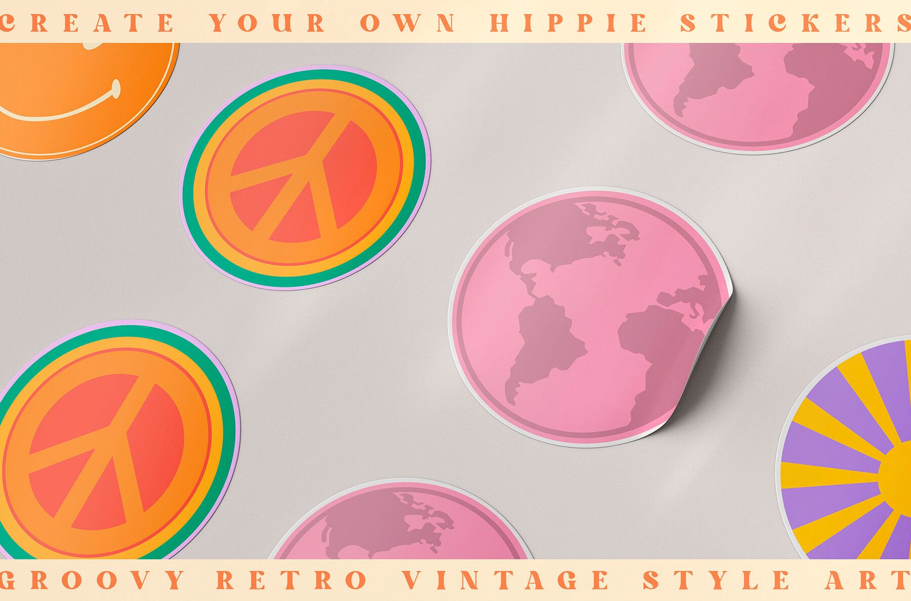 Retro Vibes Art 70s 90s 9