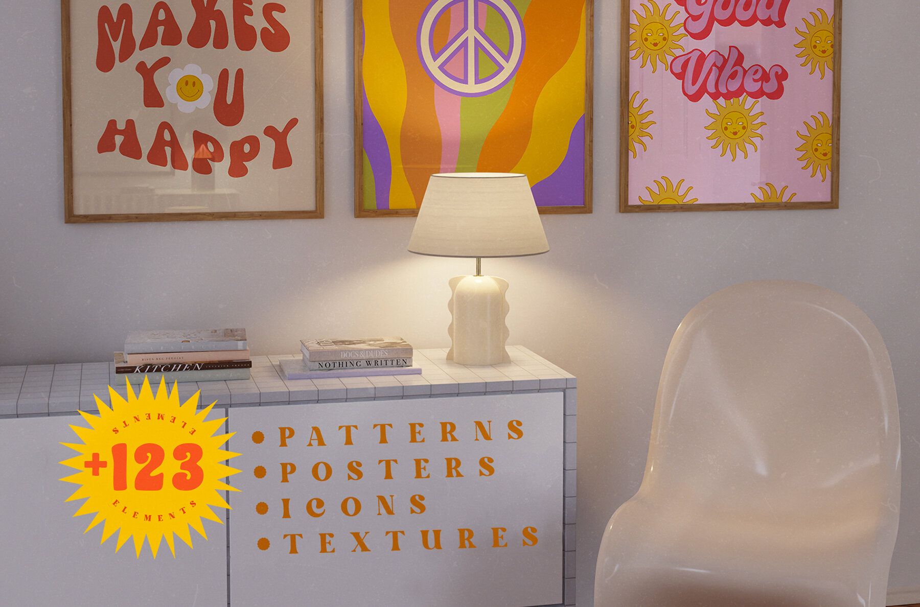 Retro Vibes Art 70s 90s 14