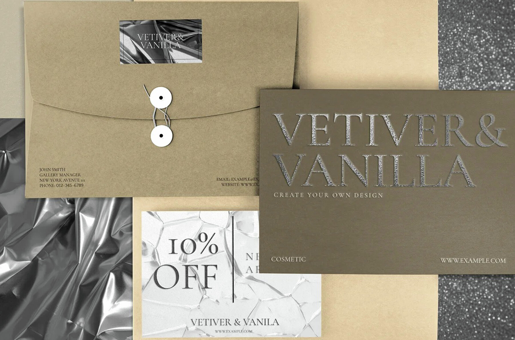 60 Gold   Silver Foil Glitter Textures 11