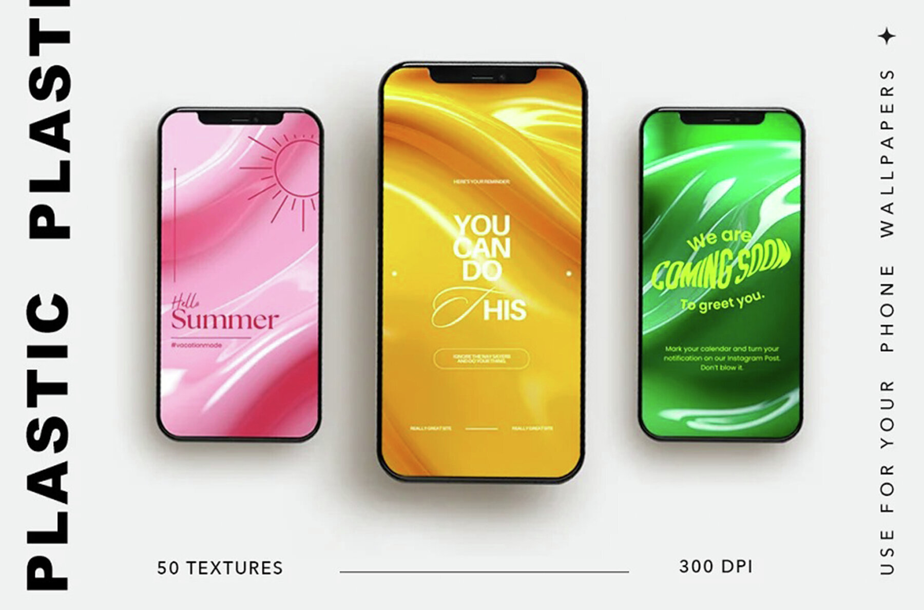 50 Melted Plastic Backgrounds 2