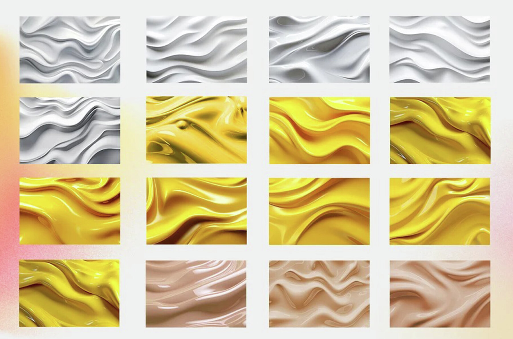 50 Melted Plastic Backgrounds 10