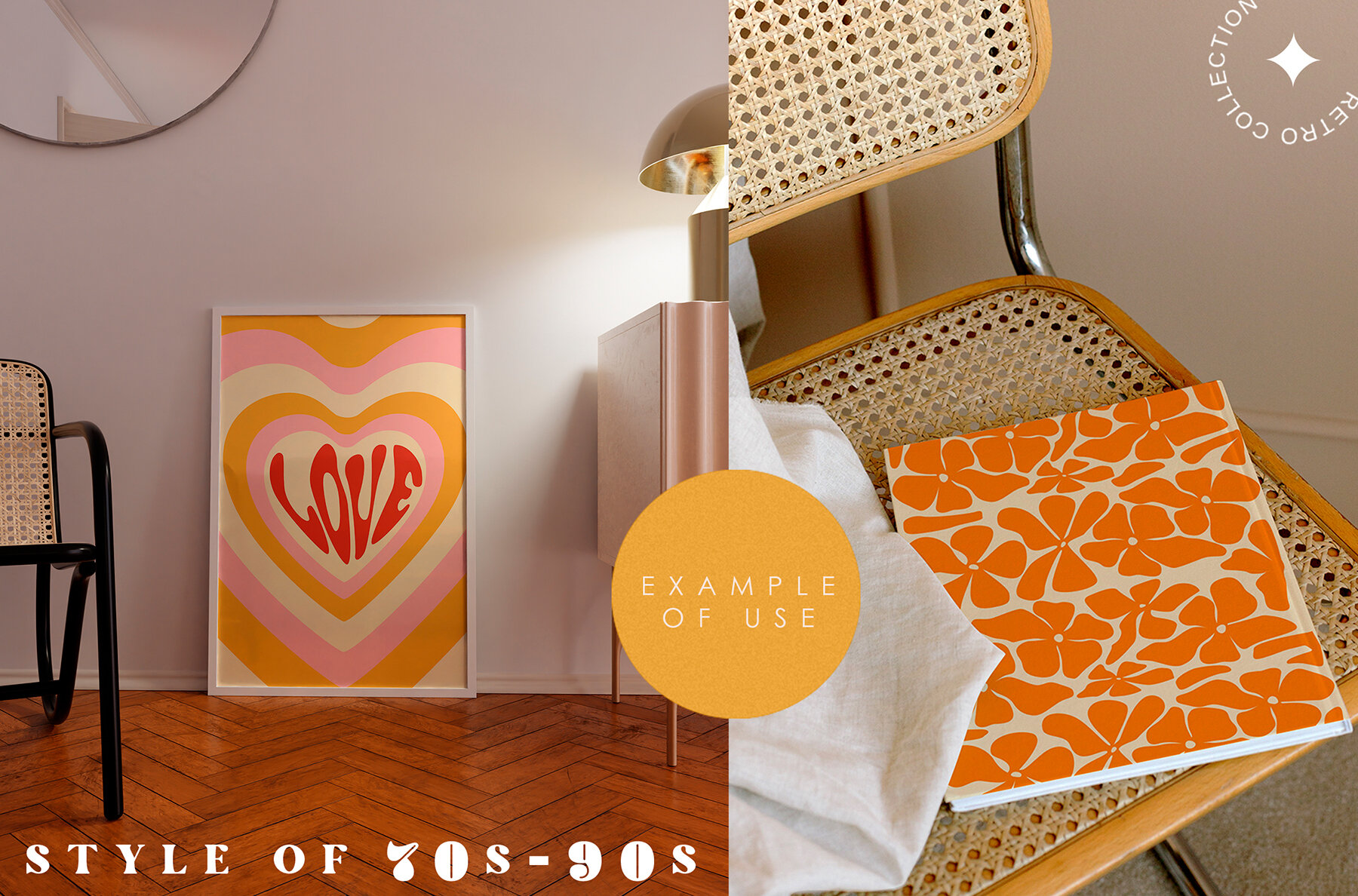 Retro Vibes Art 70s 90s Vol 2 10