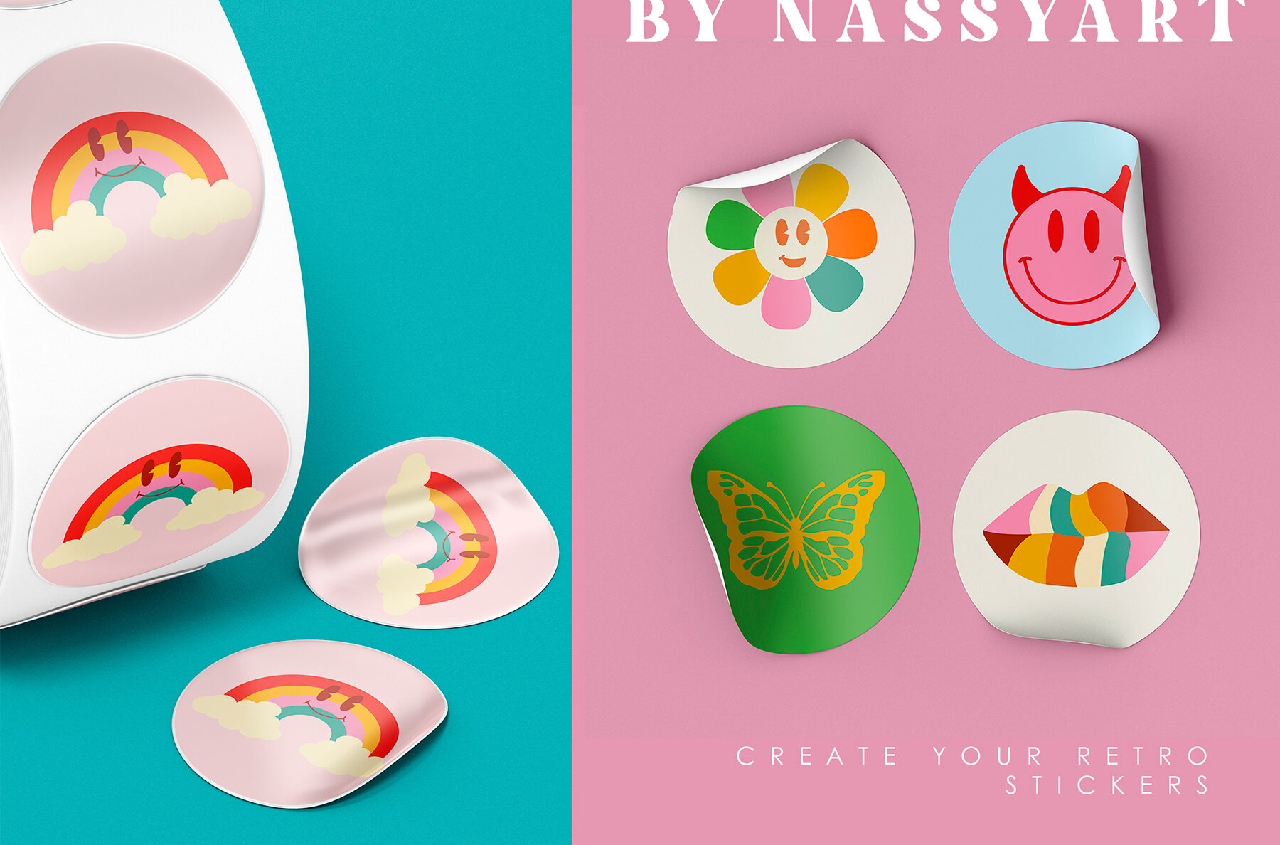 Retro Vibes Art 70s 90s Vol 2 15