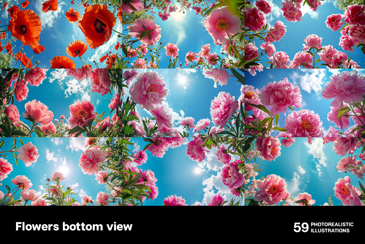 Flowers bottom view 5