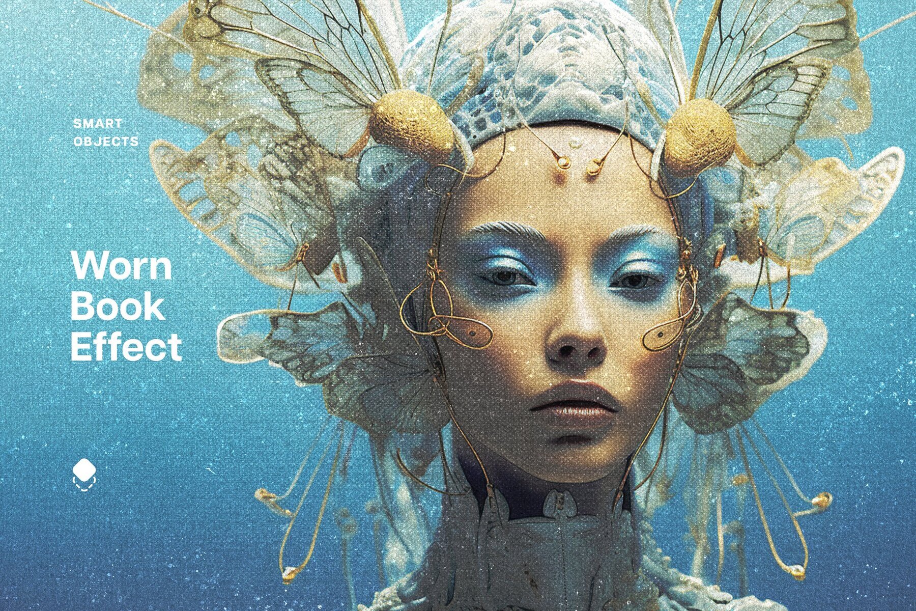 Vintage Worn Book Photo Effect 1