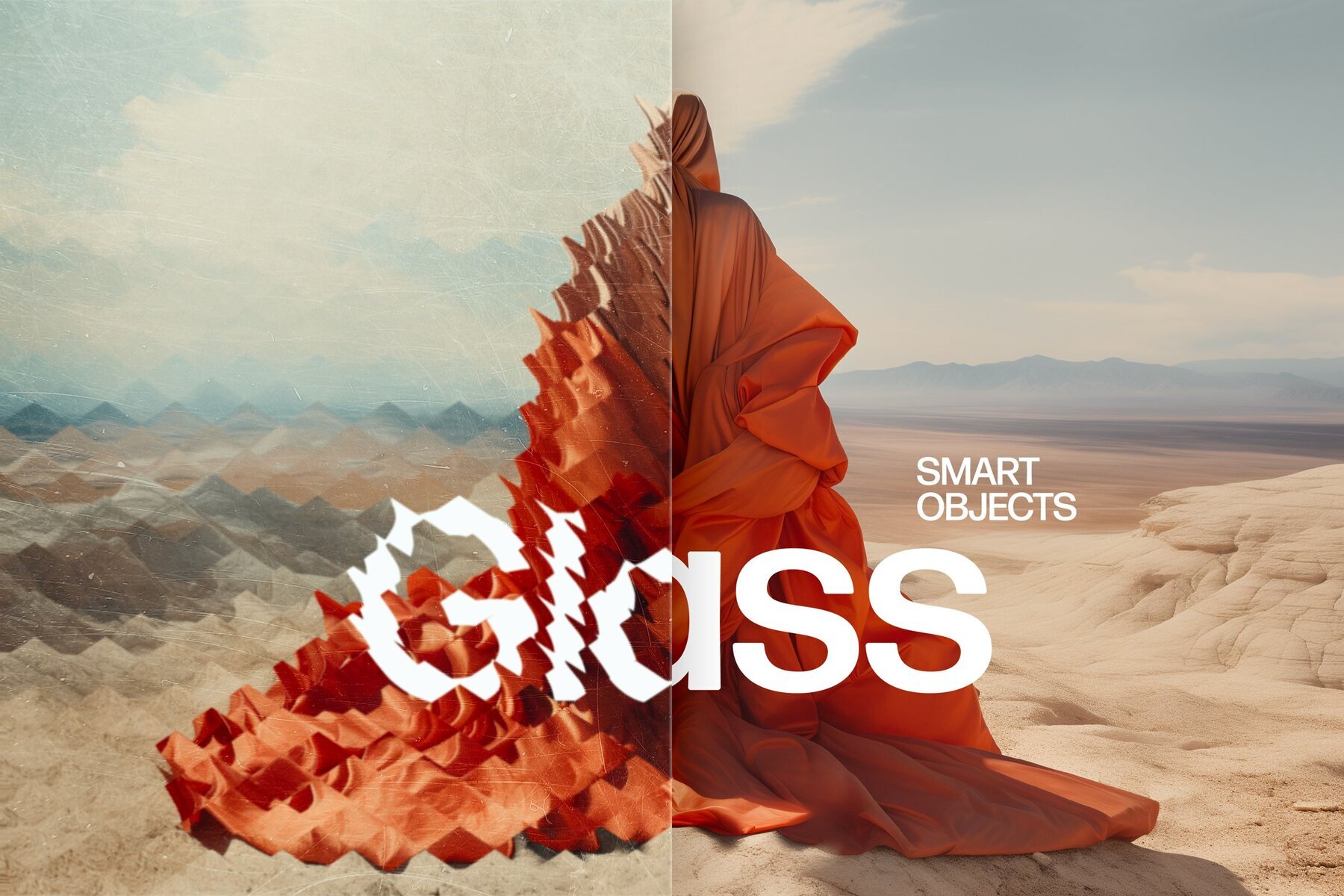 Patterned Glass Photo Effect 1