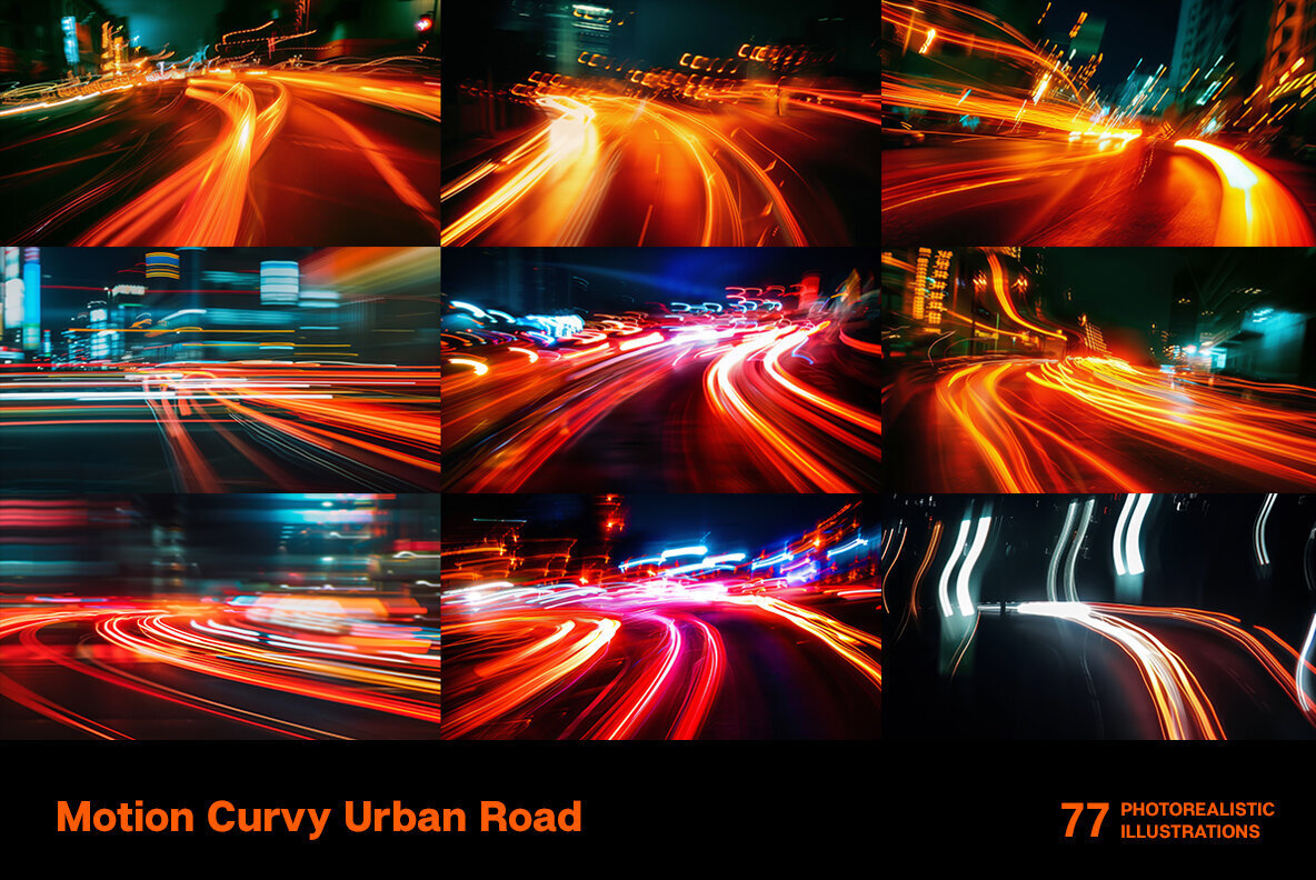 Motion Curvy Urban Road 2
